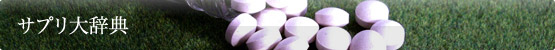 サプリ大辞典